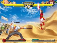 Capcom VS SNK 2 - Millionaire Fighting 2001, capture d'écran
